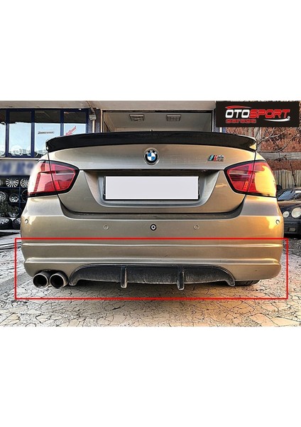 Bmw E90 Arka Tampon Eki Karlık Fiberglass Boyasız