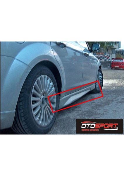 Ford Focus 2 Marşpiyel Fiberglass Boyasız