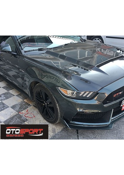 Ford Mustang Ön Tampon Alt Lip Fiberglass Boyasız modelleri