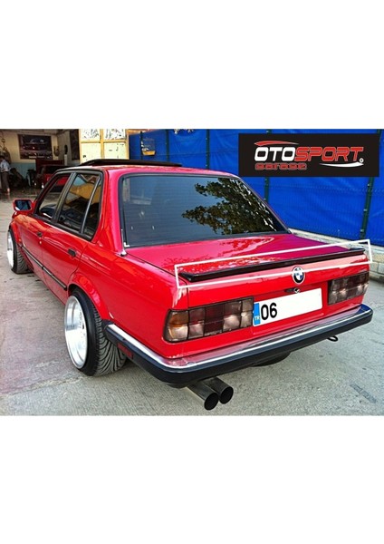 Bmw E30 M40 Spoyler Fiberglass Boyasız