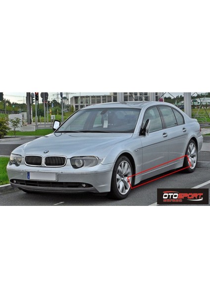 Bmw E65 7 Kasa Long Marşpiyel Sağ Sol Takım Fiberglass Boyasız