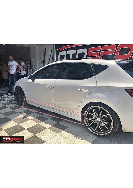 Seat Leon 3 - 3.5 Marşpiyel Sağ Sol Takım Fiberglass Boyasız