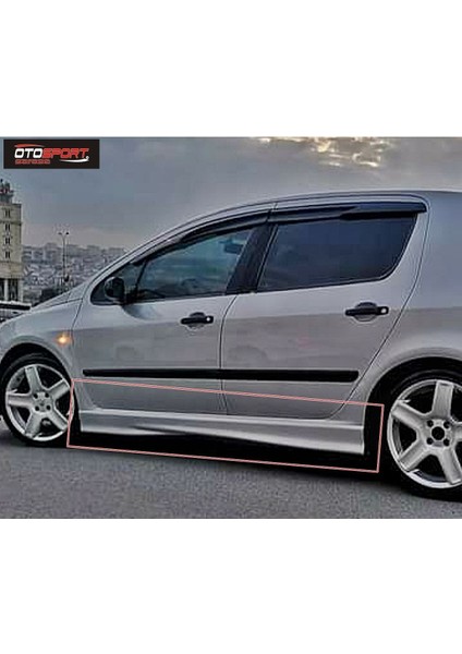 Peugeot 307 Marşpiyel Sağ Sol Takım Fiberglass Boyasız