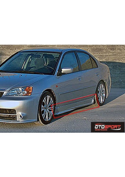 Honda Civic Vtec2 Marspiyel Sağ Sol Tkm Fiberglass Boyasız