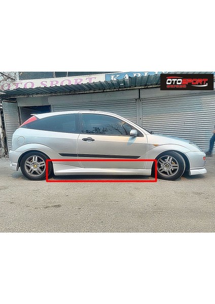 Ford Focus 1 Hb Tek Kapı Marşpiyel Sağ Sol Takım Fiberglass Boyasız