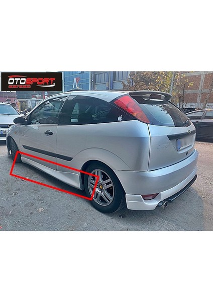 Ford Focus 1 Hb Tek Kapı Marşpiyel Sağ Sol Takım Fiberglass Boyasız