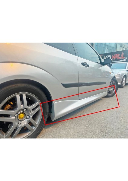 Ford Focus 1 Hb Tek Kapı Marşpiyel Sağ Sol Takım Fiberglass Boyasız