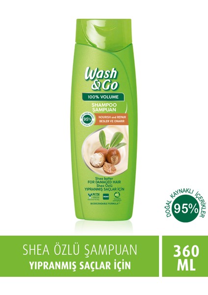 Shea Özlü Şampuan 360 ml