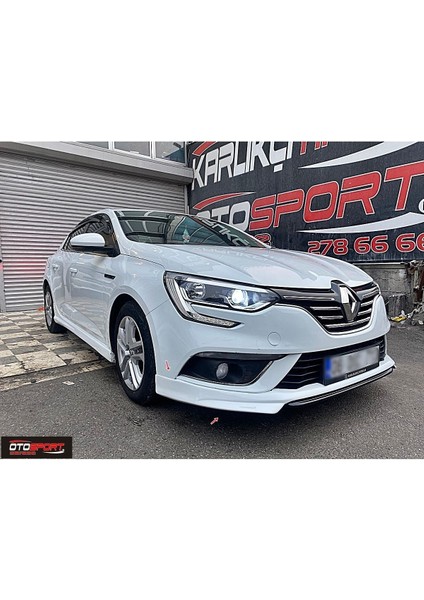 Renault Megane 4 Ön Tampon Eki Fiberglass Boyasız