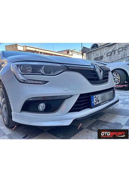 Renault Megane 4 Ön Tampon Eki Fiberglass Boyasız