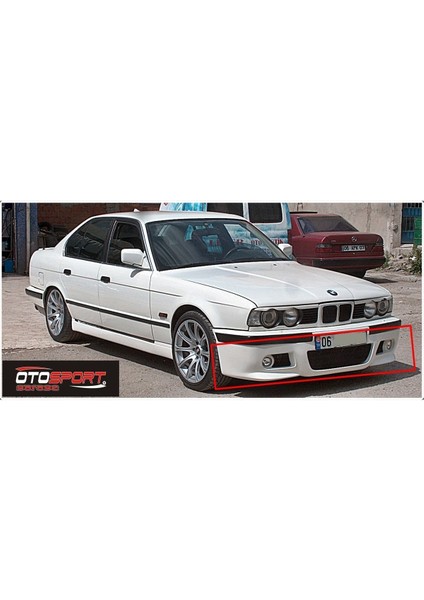 Bmw E34 Sisli Ön Tampon Eki Fiberglass Boyasız
