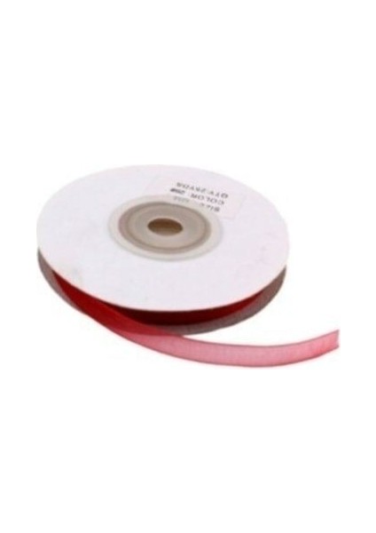 Kırmızı Organze Kurdele 3 mm 45 M