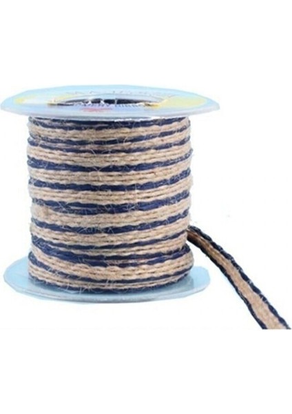 Kanaviçe Kurdele Kenarı Şeritli 1.6 cm - 10 Metre Mor