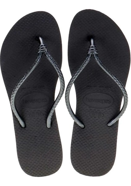 Tubular Black Kadın Siyah Terlik
