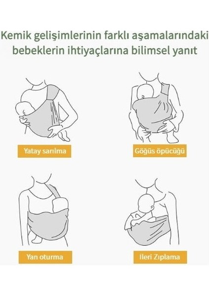 Ebeveynlik Emzirme Sırt Havlu Ergonomik Dikey Sarılma Kayışı (Yurt Dışından) fiyatları