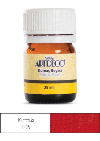 Kumaş Boyası 105 Kırmızı