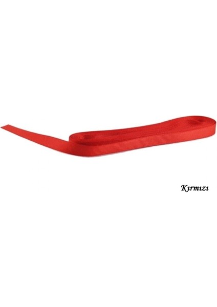 Grogren Kurdele 1 cm Yerli - 10 Metre Kırmızı
