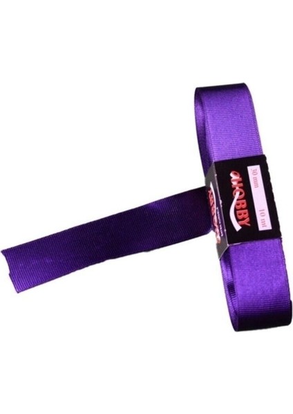 Grogren Kurdele 2 cm Yerli - 10 Metre Mor