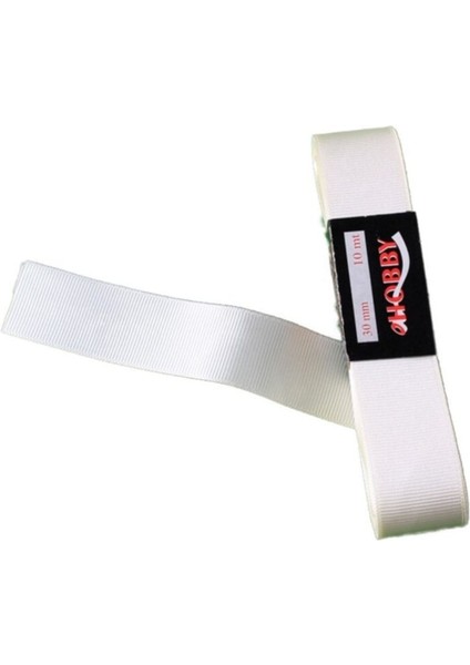 Grogren Kurdele 4 cm Yerli - 10 Metre Krem