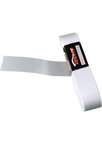 Grogren Kurdele 3 cm Yerli - 10 Metre Beyaz