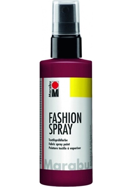 Fashion Sprey Kumaş Boyası 100 ml Bordo