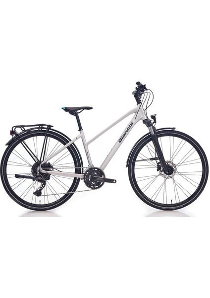 Newtourer St Cues Kadın Şehir Bisikleti 430H Hd 28 Jant 10 Vites Lıght Grey Matt Graphıte Gloss