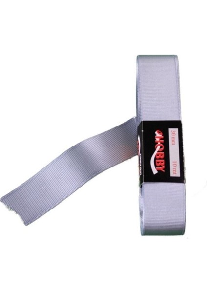 Grogren Kurdele 3 cm Yerli - 10 mt Gümüş