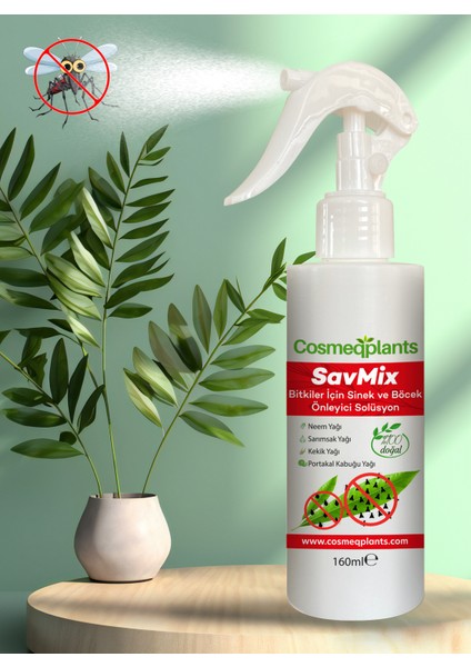Bitki Sineği ve Böceği Önleyici Doğal Solüsyon - 160 ml modelleri