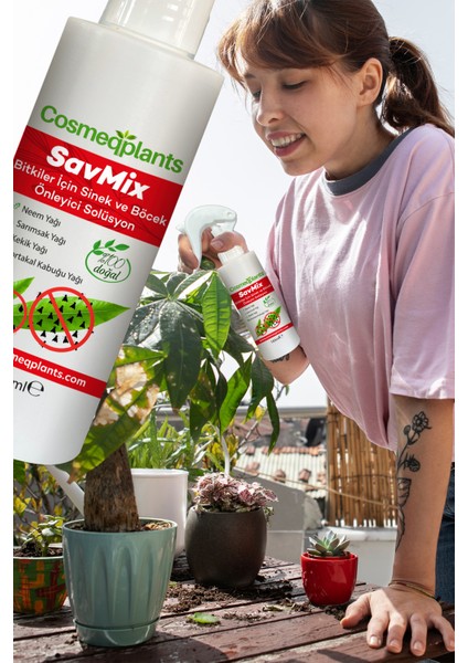 Bitki Sineği ve Böceği Önleyici Doğal Solüsyon - 160 ml fırsatları