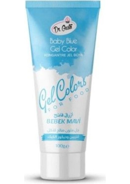 Jel Boya Tüp Bebe Mavi (100 Gr)