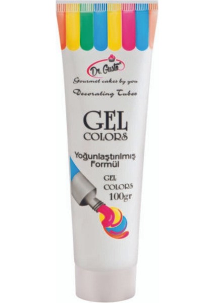 Beyaz Tüp Jel Boya 100 gr