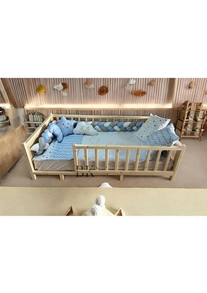 Parla Doğal Ahşap Montessori Bebek ve Çocuk Karyolası fiyatları