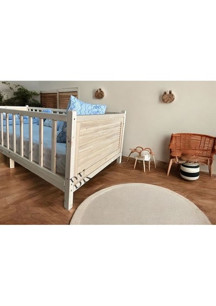 Parla Doğal Ahşap Montessori Bebek ve Çocuk Karyolası indirimleri