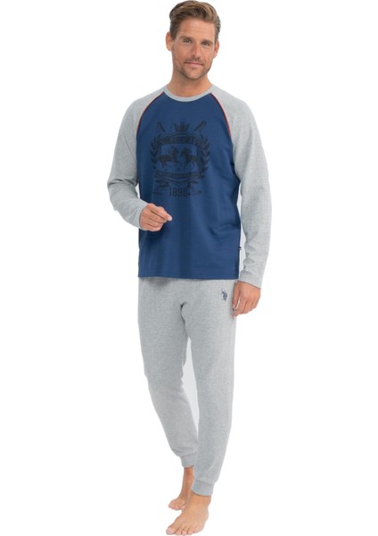 Erkek Antrasit Melanj Ev Giyim