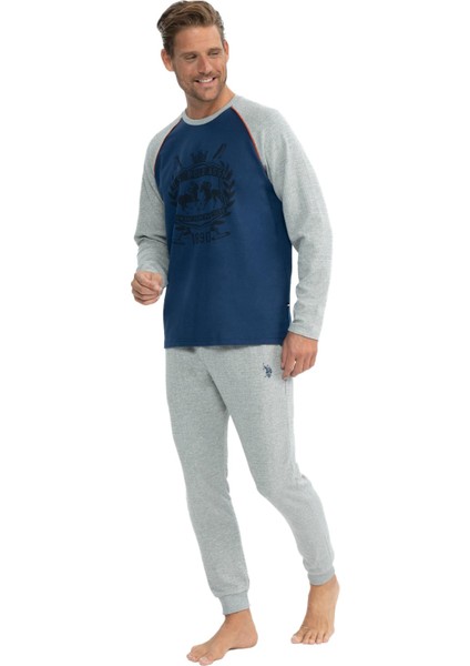 Erkek Antrasit Melanj Ev Giyim modelleri