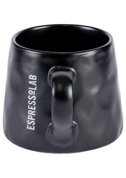 375 ml Dokulu Siyah Seramik Kupa No:55 - Estetik Ve Şık Tasarım