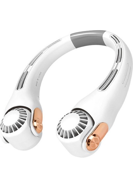 Mini Silikon Boyun Yelpazesi Beyaz (Yurt Dışından)