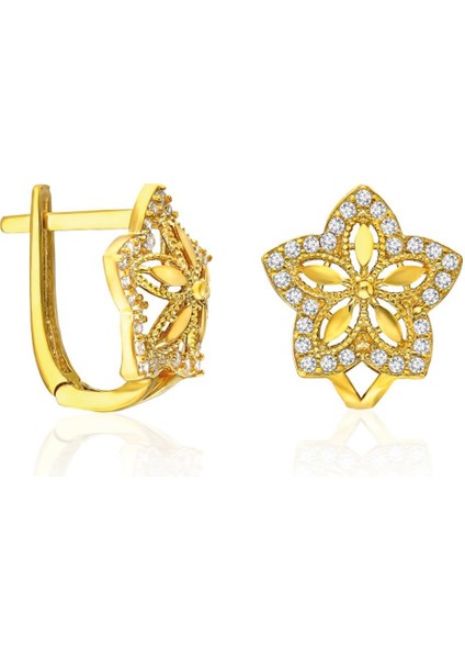 Hayat Çiçeği Küpeleri