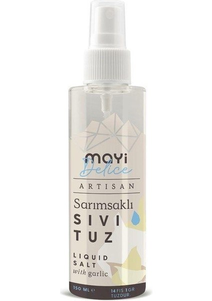 Artisan Sıvı Tuz Sarımsaklı 150ML