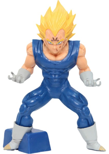 Dragon Ball Süper Saiyan Trompet Son Wukong Şeytan Vegeta Modeli El Figürü Anime Heykeli Süsleme (Yurt Dışından)