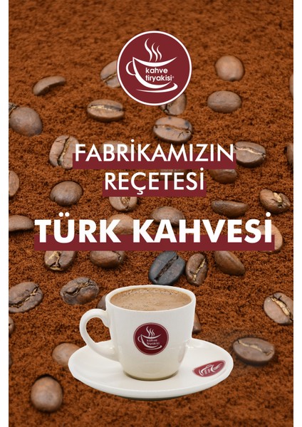 Orta Kavrulmuş Türk Kahvesi 250 gr Teneke