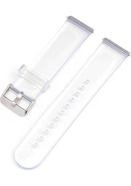 Samsung Galaxy Watch 7 44MM Kordon Metal Tokalı Şeffaf Silikon Krd 13 Renksiz fiyatları