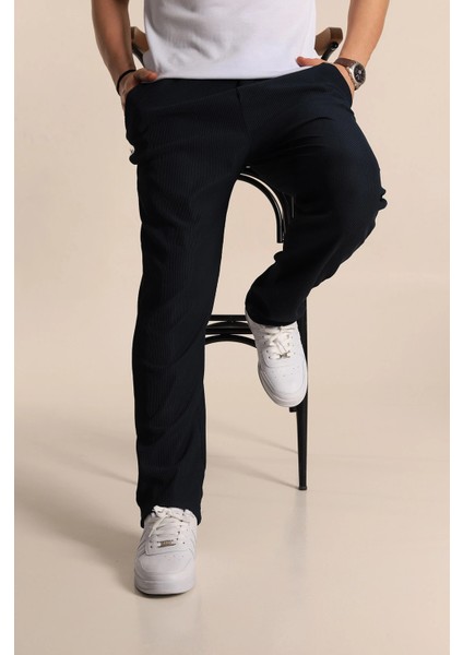 Fitilli Kumaş Bel Bağlamalı Baggy Jogger Pantolon
