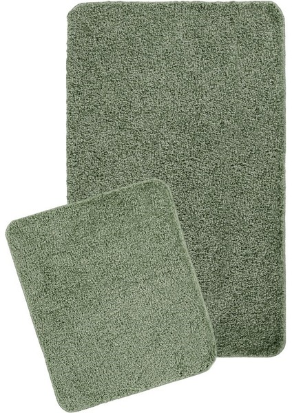 Doğal Kaymaz Taban 2'li Soft Shaggy Banyo Paspası 60X100 - 50X60 fiyatları
