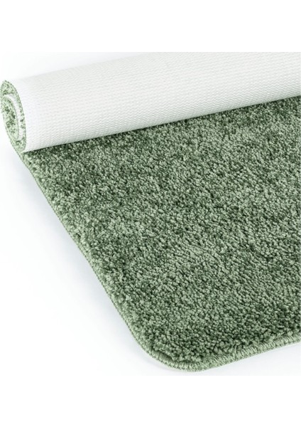 Doğal Kaymaz Taban 2'li Soft Shaggy Banyo Paspası 60X100 - 50X60 fırsatları