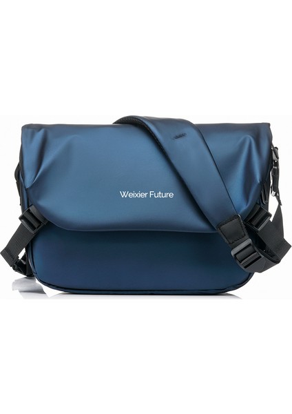 Erkek Üst Düzey Çok Katmanlı Omuz Çantası, Şık, Büyük Kapasiteli Çapraz Çanta (Yurt Dışından)