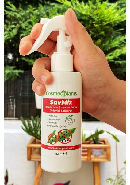 2'li Set - Bitki Sineği Önleyici 160 ml + Yaprak Parlatıcı Besleyici 200 ml indirimleri