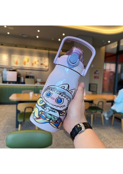 3D Saman Fincan Yuvarlak Taşınabilir Isı Yalıtımı Soğuk Hava Deposu Sevimli Su Bardağı (Yurt Dışından)