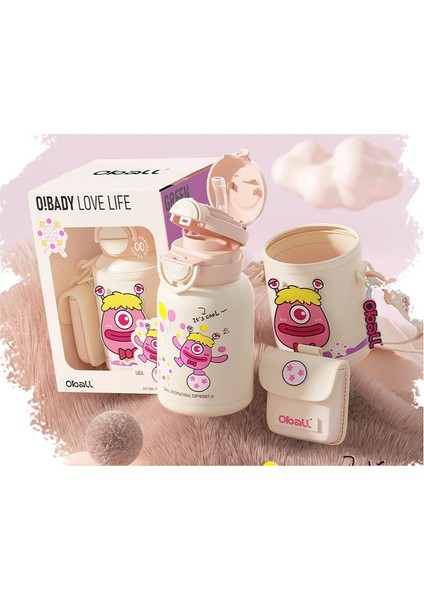 Çocuk Termos Kupa Karikatür Görüntüsü 550ML (Yurt Dışından)