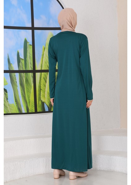 Pratik Rahat Yandan Bağlamalı Namaz Elbisesi fiyatları